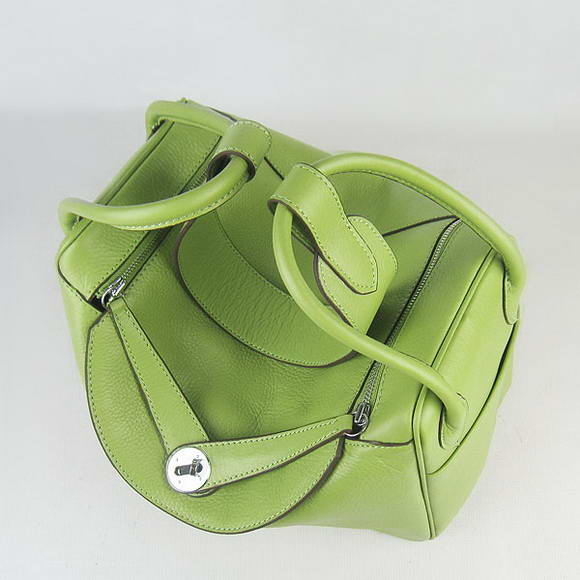 High Quality Replica Hermes Lindy 26CM Shoulder Bag Green